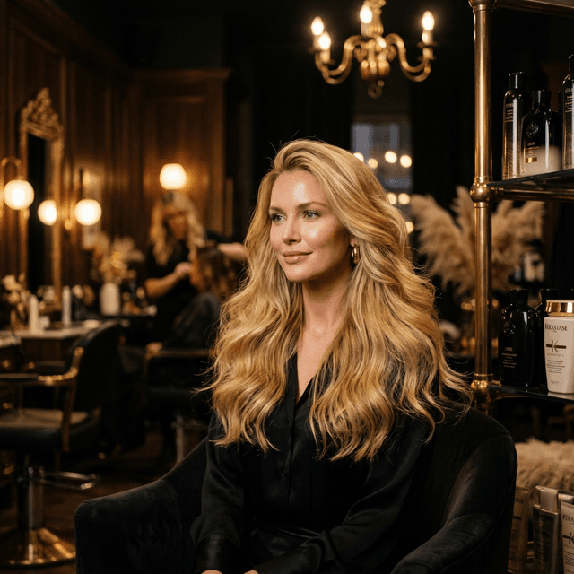 Luxury hair transformation